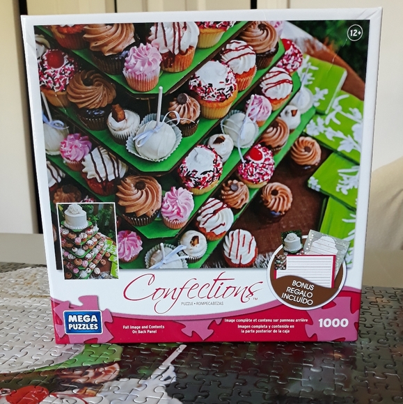 1000 Piece Confections Cupcake Puzzle - Picture 4 of 4